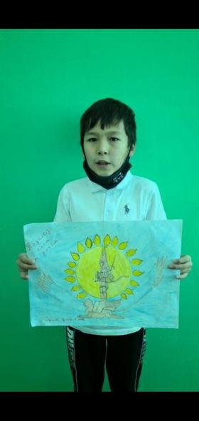 "Мен тәуелсізбін " тақырыбында сурет байқауы.