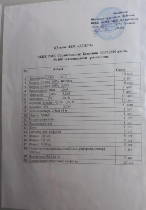 Дәрі дәрмек тізбесі